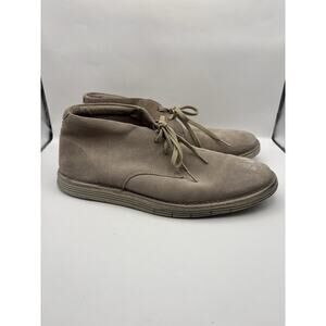 Clarks Forge Stride Chukka Stone Suede Boot Men Size 12